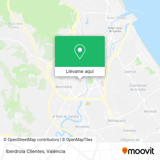 Mapa Iberdrola Clientes