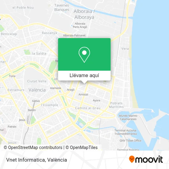 Mapa Vnet Informatica
