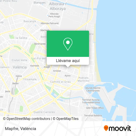 Mapa Mapfre