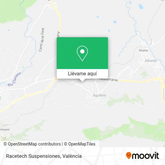 Mapa Racetech Suspensiones
