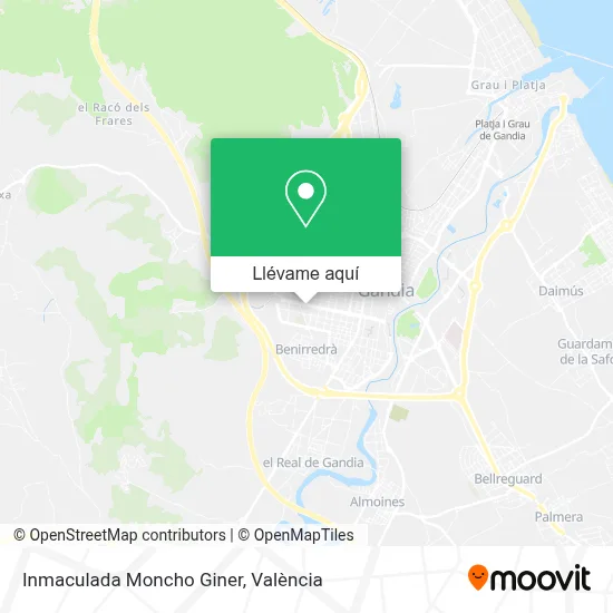 Mapa Inmaculada Moncho Giner