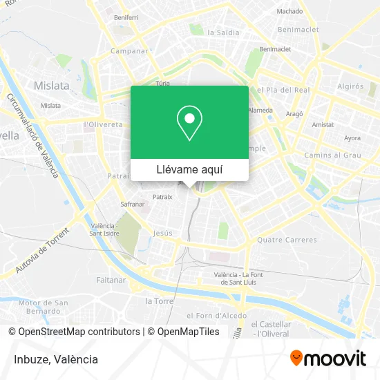 Mapa Inbuze