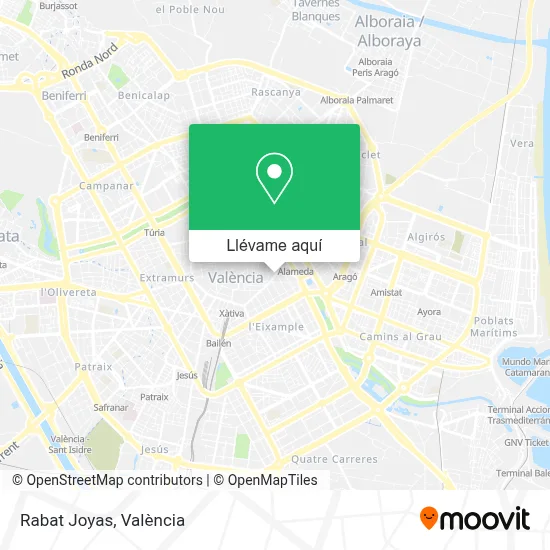 Mapa Rabat Joyas