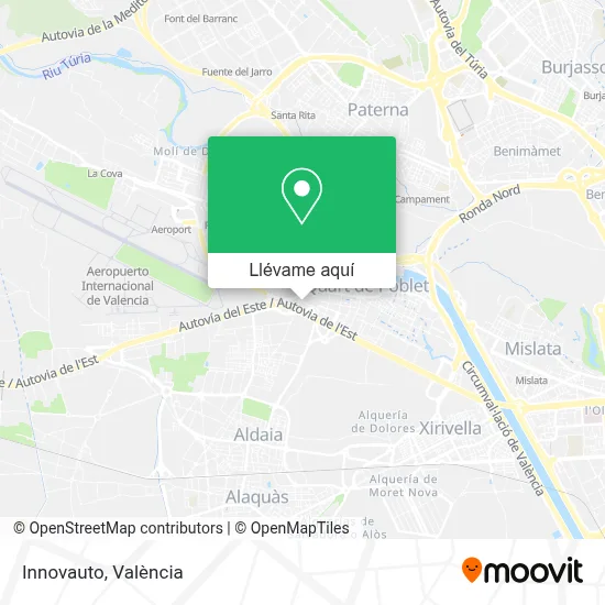 Mapa Innovauto