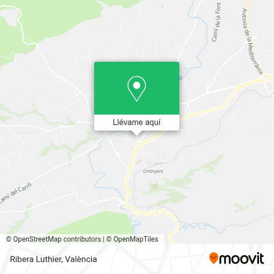 Mapa Ribera Luthier