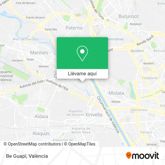 Mapa Be Guapi