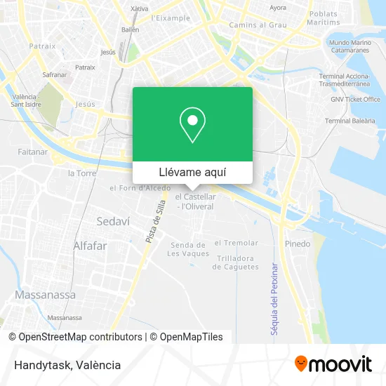 Mapa Handytask
