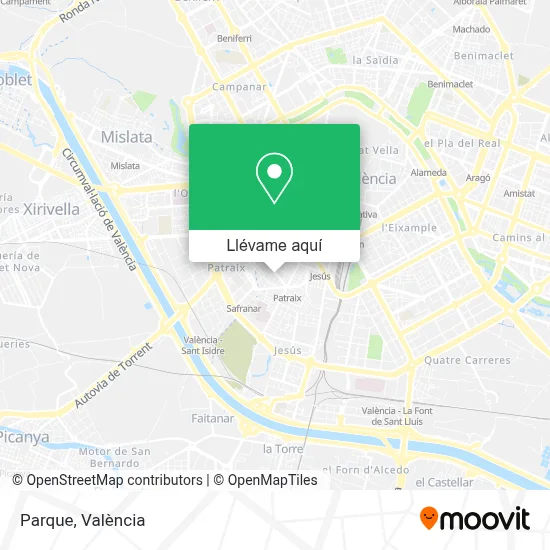 Mapa Parque