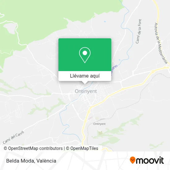 Mapa Belda Moda