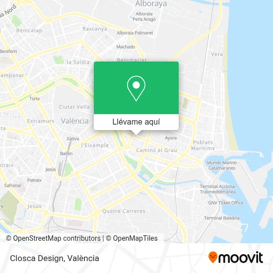 Mapa Closca Design