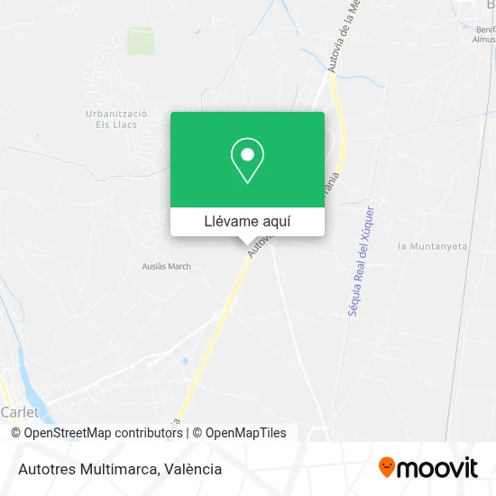 Mapa Autotres Multimarca