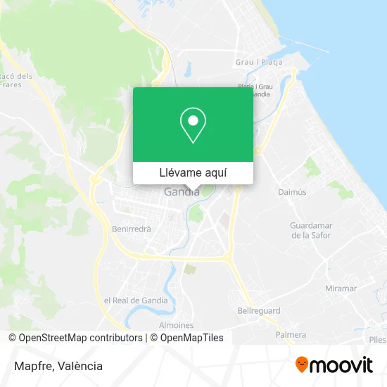 Mapa Mapfre