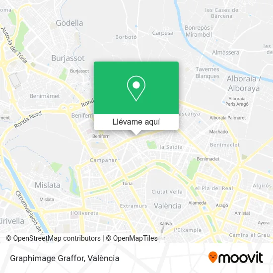Mapa Graphimage Graffor