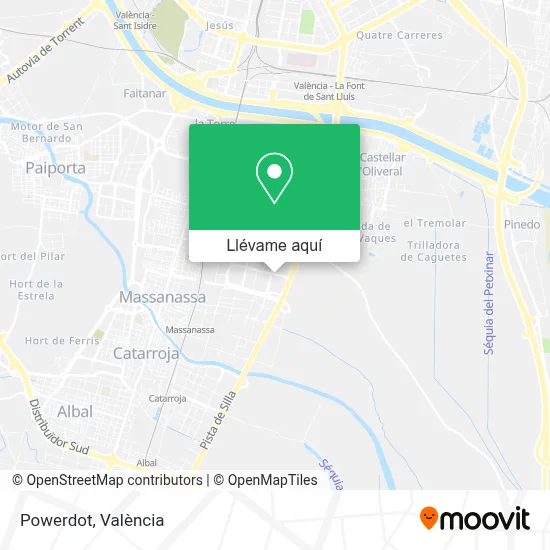 Mapa Powerdot