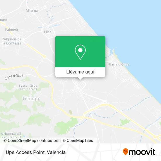 Mapa Ups Access Point