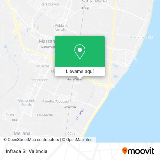 Mapa Infraca Sl