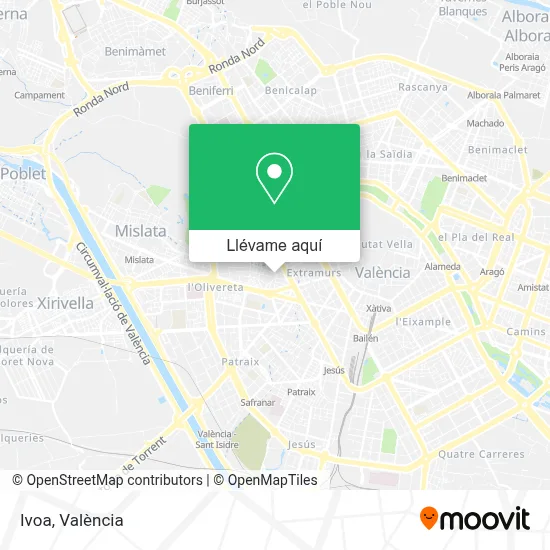 Mapa Ivoa