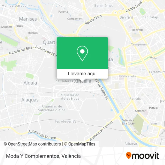 Mapa Moda Y Complementos