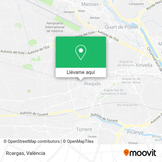 Mapa Rcargas
