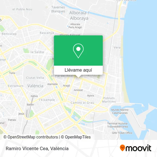 Mapa Ramiro Vicente Cea