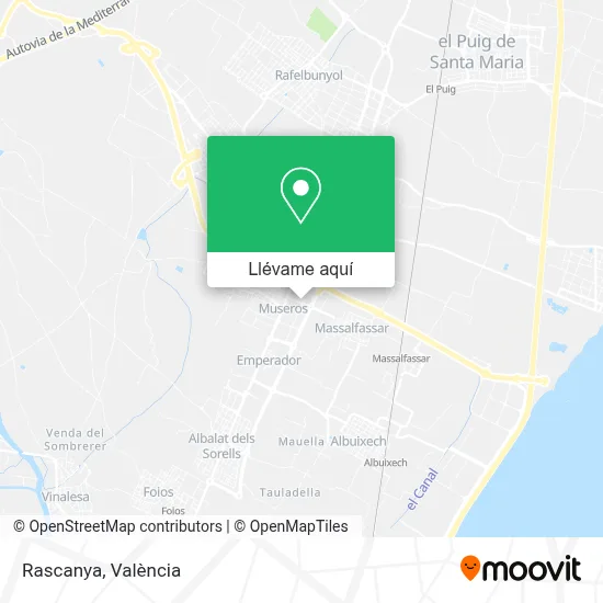 Mapa Rascanya
