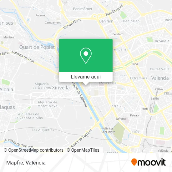 Mapa Mapfre