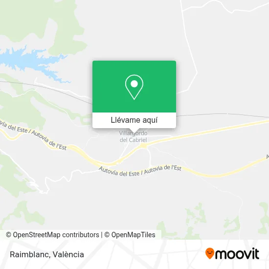Mapa Raimblanc