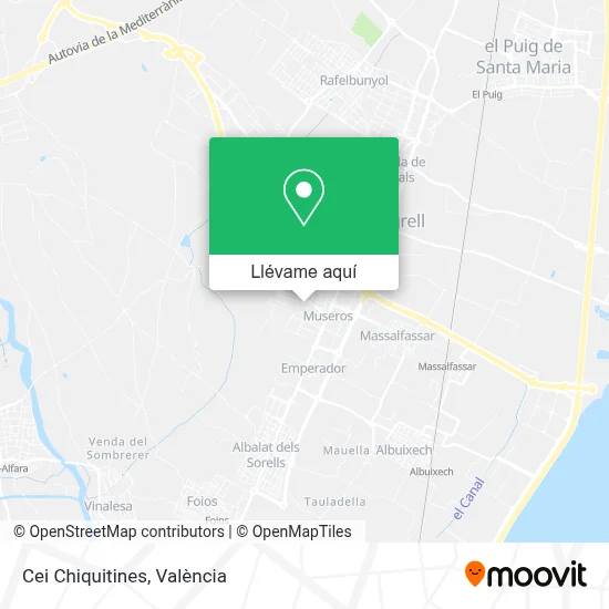 Mapa Cei Chiquitines