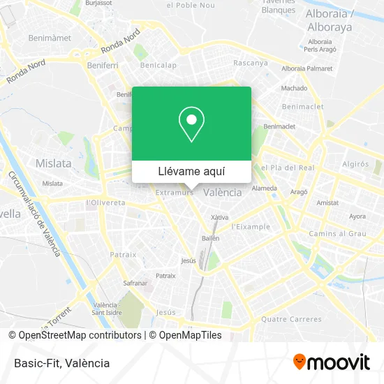 Mapa Basic-Fit