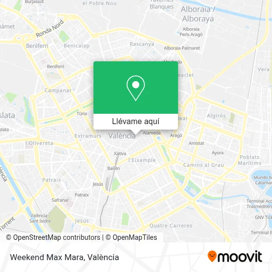 Mapa Weekend Max Mara
