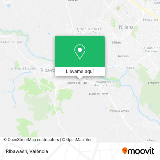 Mapa Ribawash