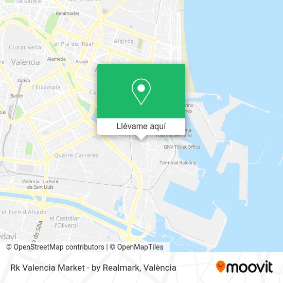Mapa Rk Valencia Market - by Realmark