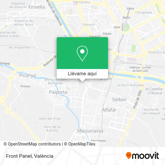 Mapa Front Panel