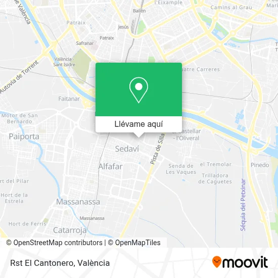 Mapa Rst El Cantonero