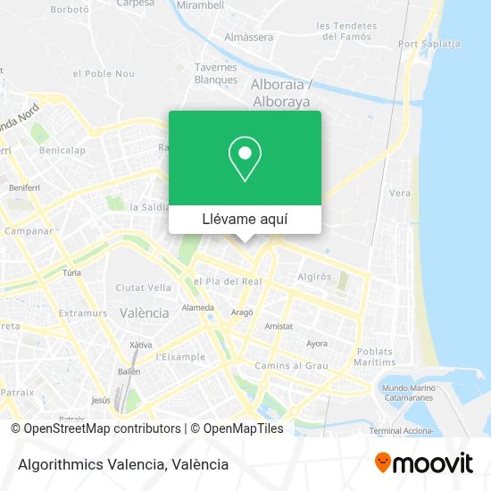 Mapa Algorithmics Valencia