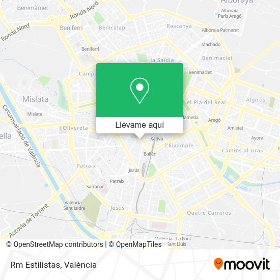 Mapa Rm Estilistas