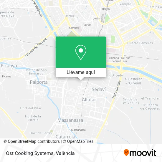 Mapa Ost Cooking Systems