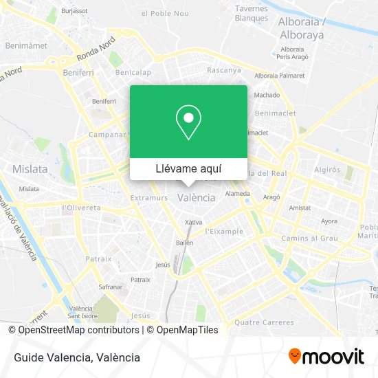 Mapa Guide Valencia