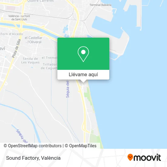 Mapa Sound Factory