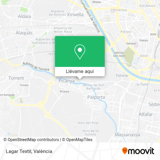 Mapa Lagar Textil