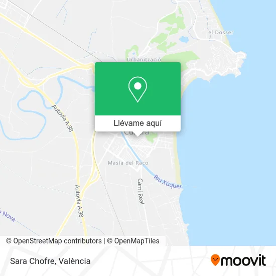 Mapa Sara Chofre