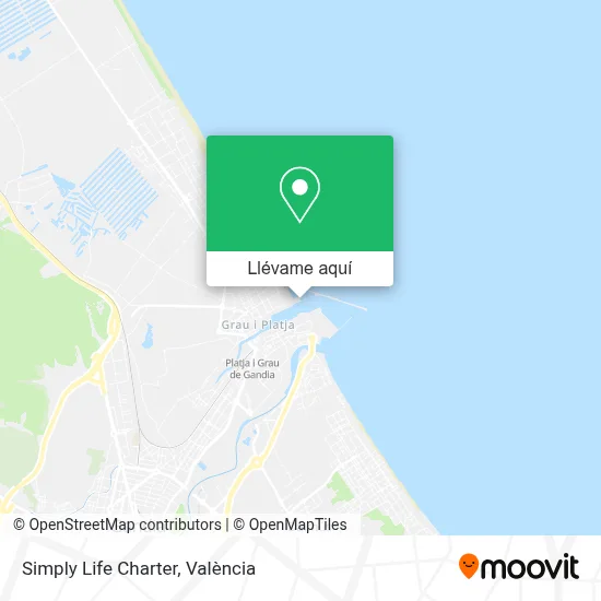 Mapa Simply Life Charter