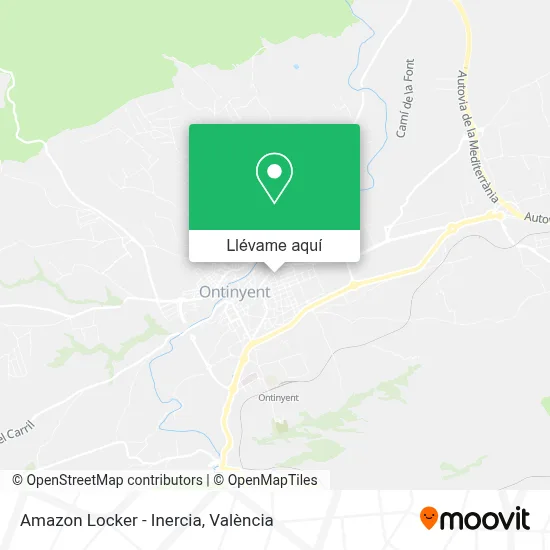 Mapa Amazon Locker - Inercia