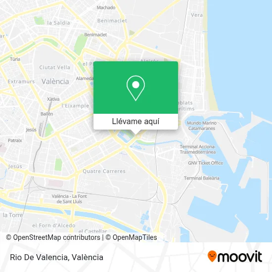 Mapa Rio De Valencia