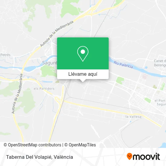 Mapa Taberna Del Volapié