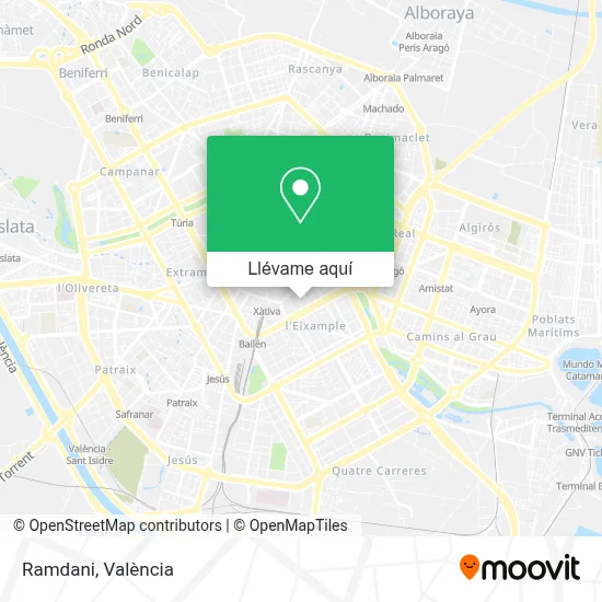 Mapa Ramdani