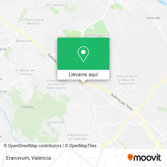 Mapa Eranovum