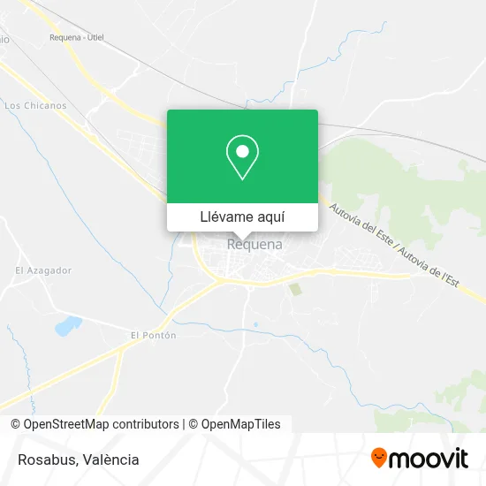 Mapa Rosabus