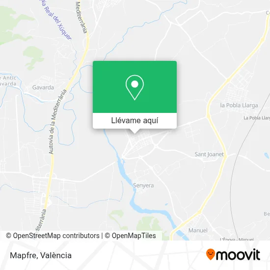 Mapa Mapfre