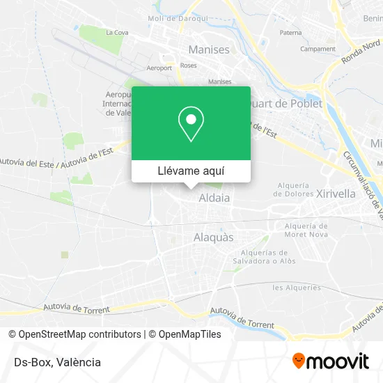 Mapa Ds-Box